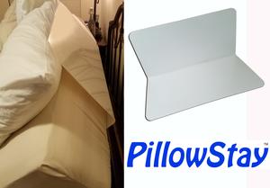 PillowStay® Instant Headboard - Pillow Barrier for Adjustable Beds Keeps Pillows On The Bed